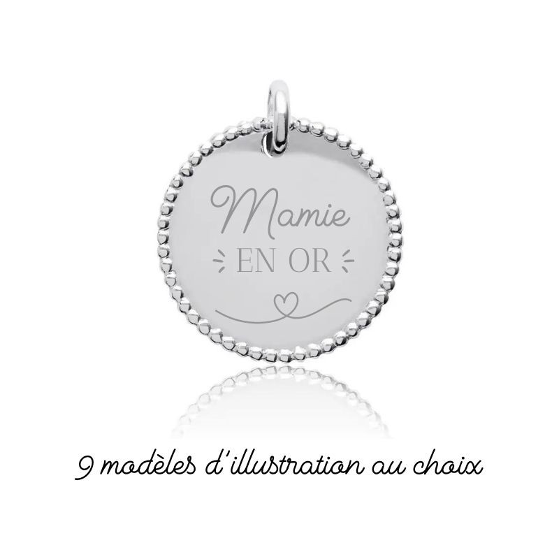 Médaille personnalisée Fête des Grands-Mères