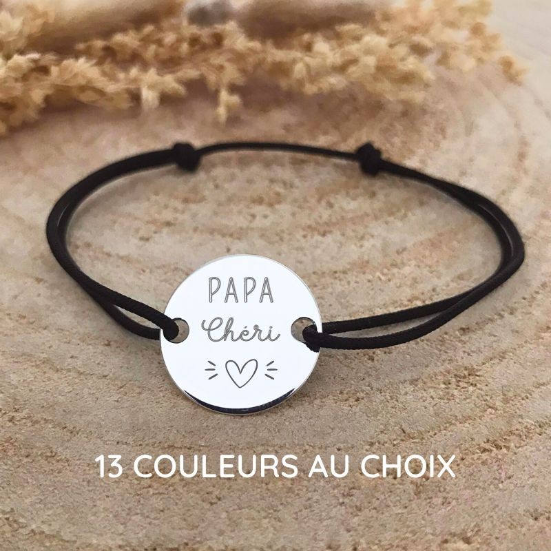 Bracelet papa chéri fête des pères