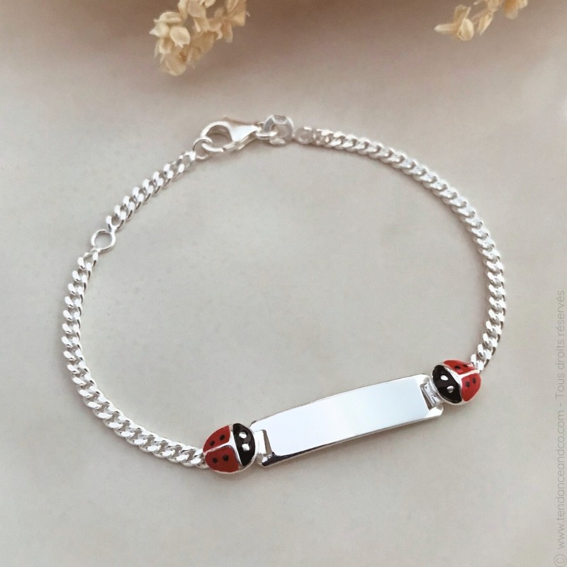 Gourmette Coccinelle Argent 925