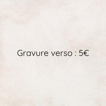 Gravure Verso 5€